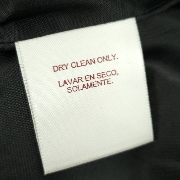 VTG 90s Worthington Tweed Wool-Blend Grid-Plaid Blazer 10P Brown/Black - Picture 14 of 15